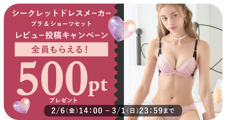 �V�[�N���b�g�h���X���[�J�[���r���[�L�����y�[��