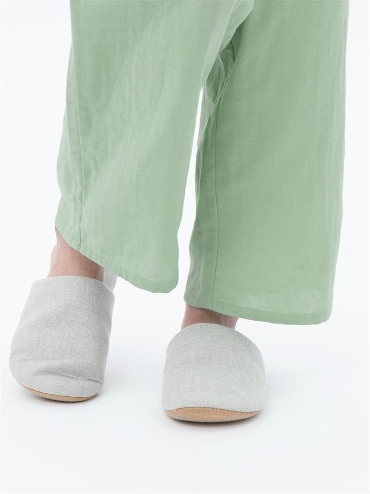 チュチュアンナの綿100％無地ガーゼパジャマ(半袖×長ズボン)|221731