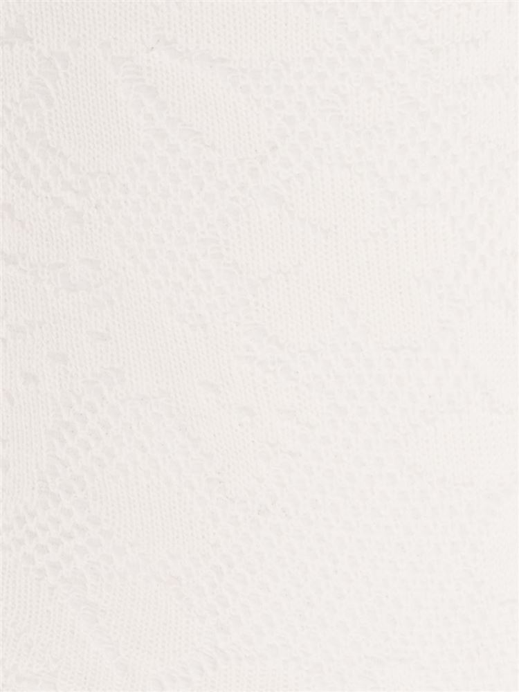 チュチュアンナのシルケット花柄ソックス13cm丈|129034