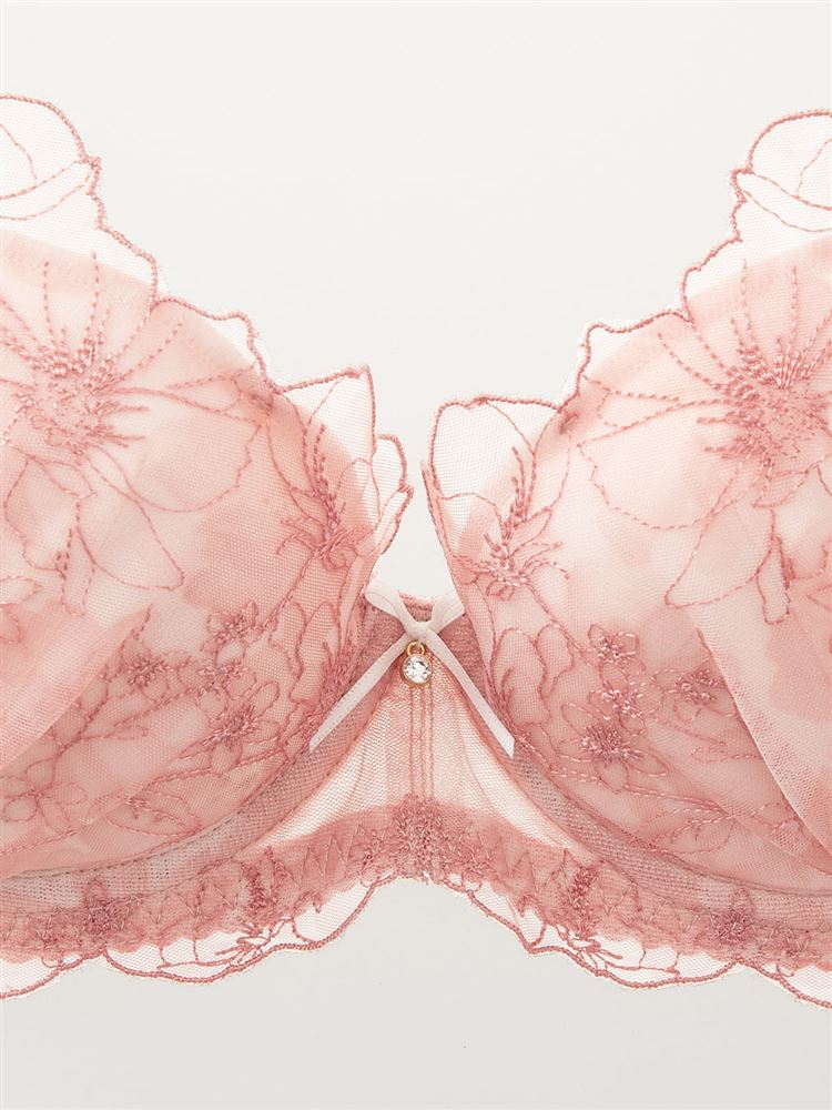 チュチュアンナの[美胸UPブラ]アニエスフラワーブラ|147216