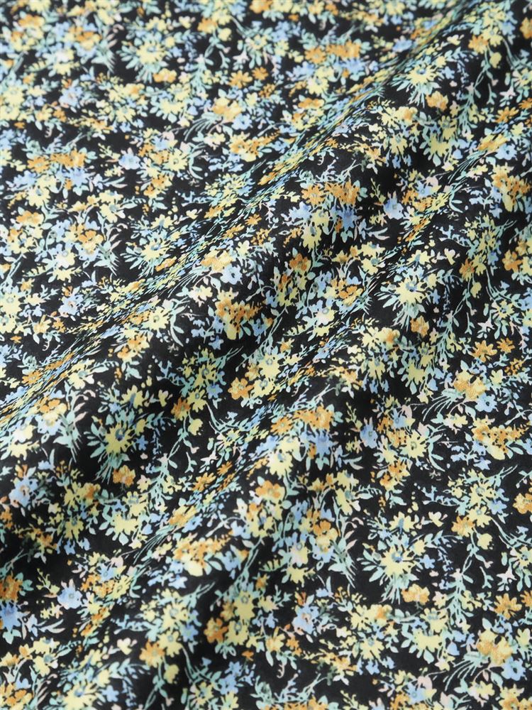 チュチュアンナのアオザイ風花柄サテンパジャマ|211726