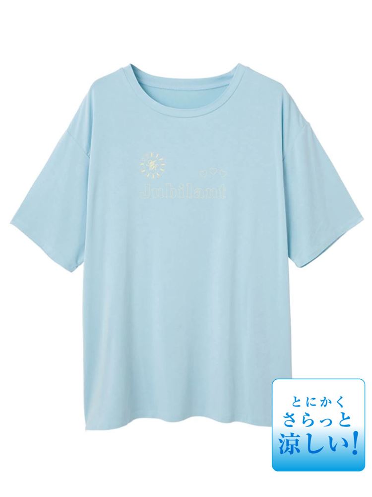 とにかくさらっと涼しい]レーヨンメリーロゴプリント半袖Tシャツ: ルームウェア(部屋着) |  チュチュアンナ[tutuanna]公式通販サイト|24223003122102