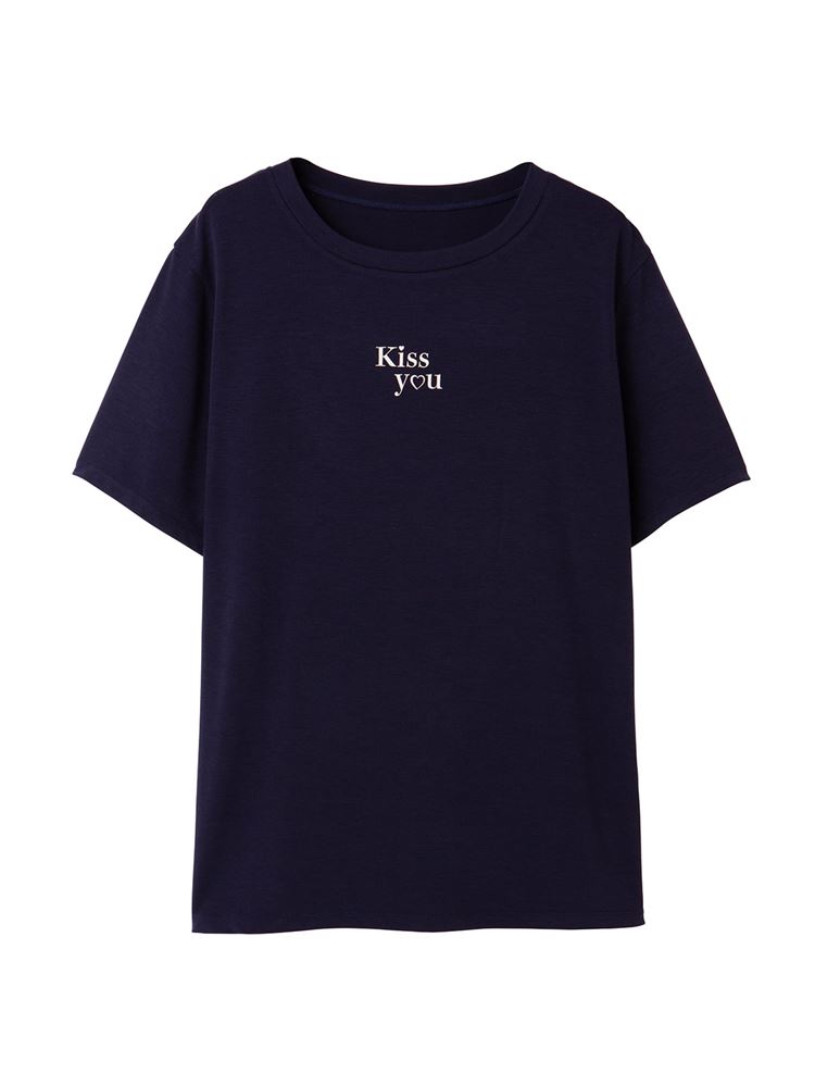 チュチュアンナの[リラっこティ]キスユーロゴベア天T半袖Tシャツ|321951