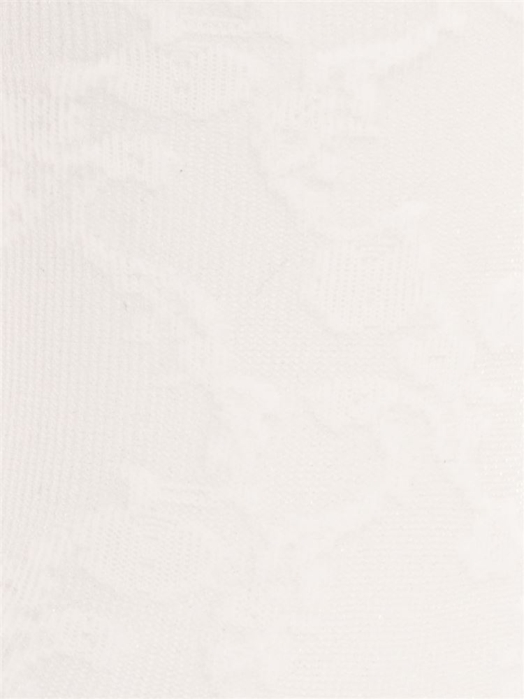 チュチュアンナの[レディライン]ガスシルケット花柄シースルーソックス16cm丈|919117