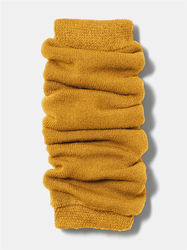 チュチュアンナの[まるで毛布！のような暖かさ]パイル裏起毛無地レッグウォーマー45cm丈|142019