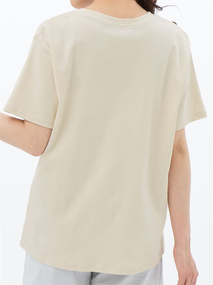 チュチュアンナの綿100％きょうりゅうプリントTシャツ|211957