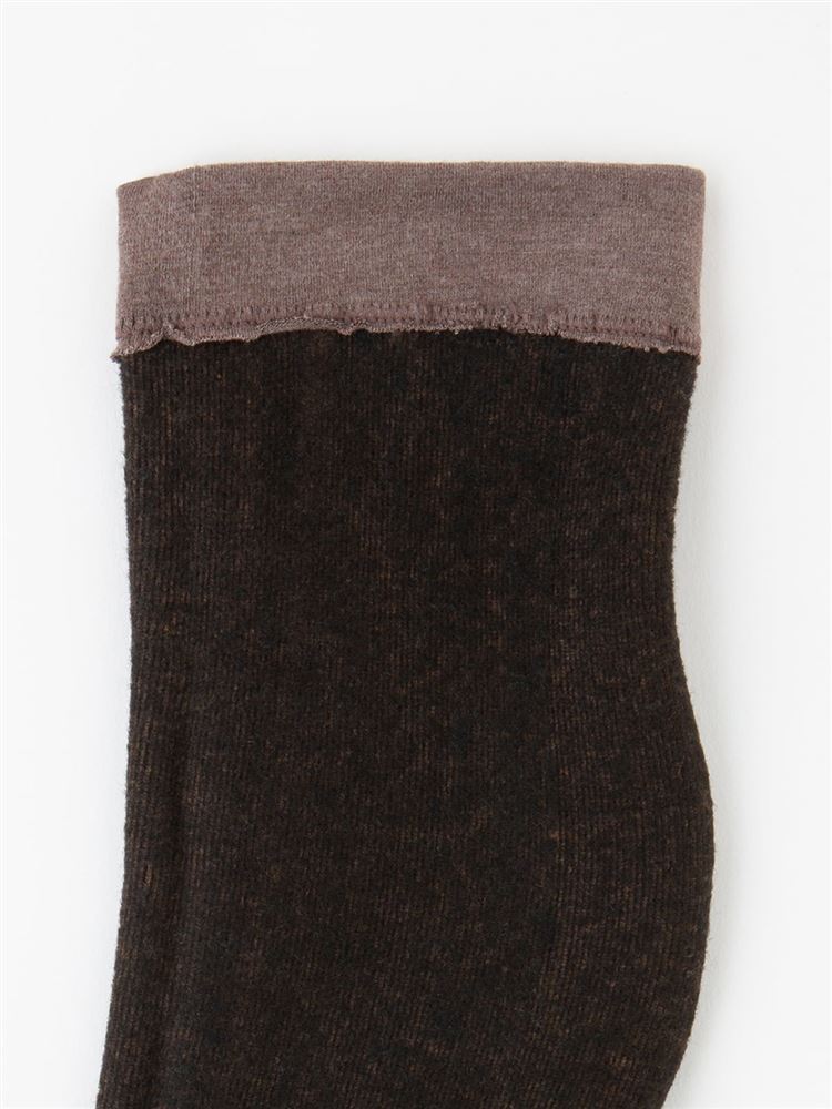 チュチュアンナの[まるで毛布！のような暖かさ]履き口ゆったり裏起毛お花刺繍ソックス(薄手)|249256