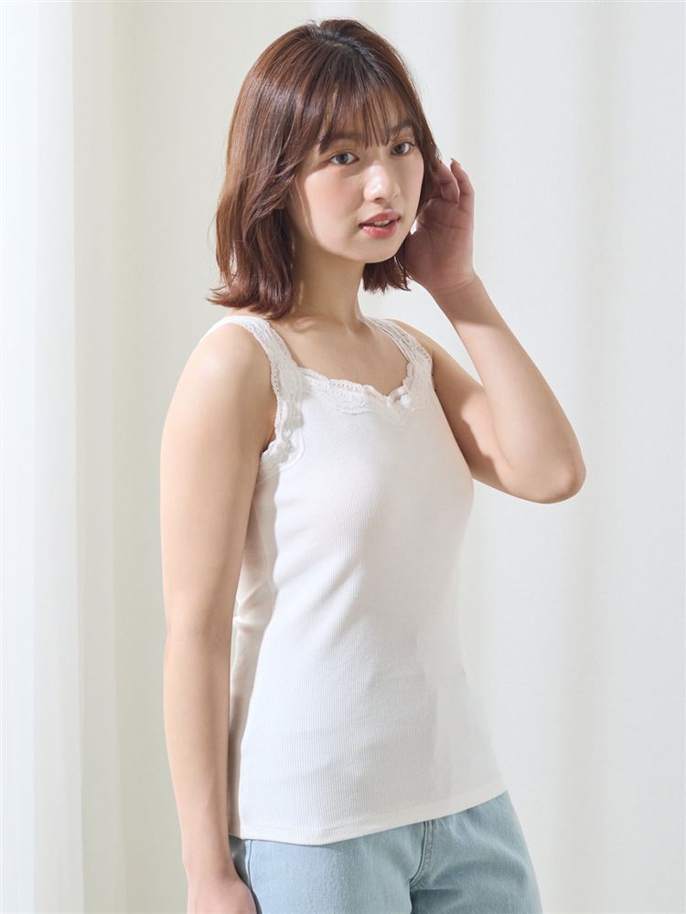 パドカレ マテリアルミックスタンクトップ SUKALA】ミックスプリント