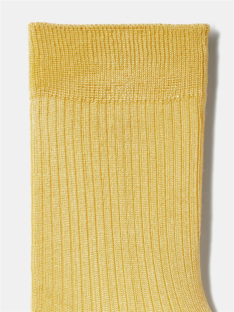 チュチュアンナの[レディライン]光沢糸リブソックス18cm丈|319358