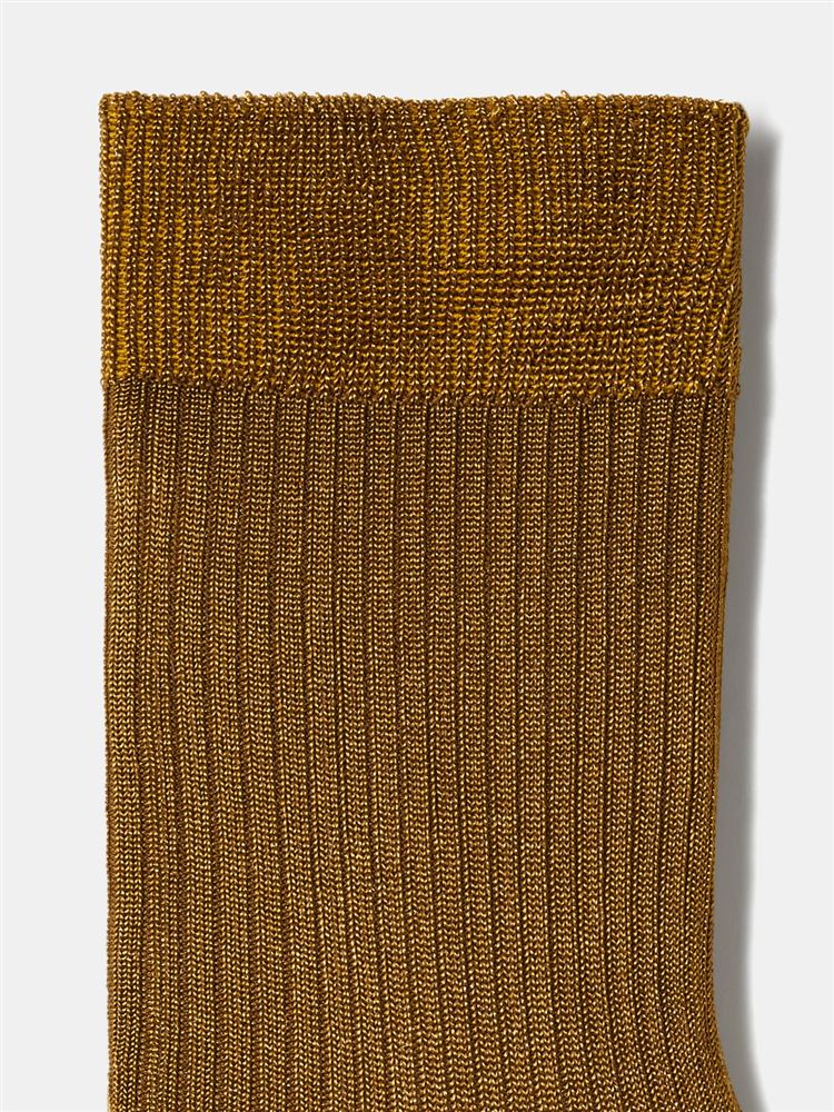 チュチュアンナの光沢糸リブソックス18cm丈|319358