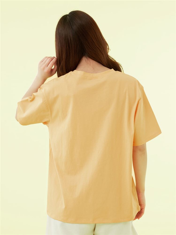 チュチュアンナの[リラっこティ]綿100％パンダ刺繍Tシャツ|321923