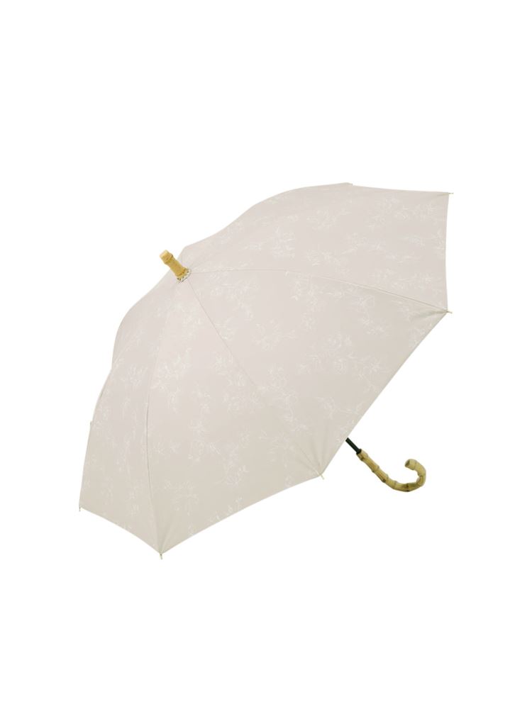 【新品未使用】COKAGE+ バンブー手元 長傘 ラテベージュ ×リリィホワイト Amazon.co.jp: Waterfront 折りたたみ傘 日傘兼用雨傘