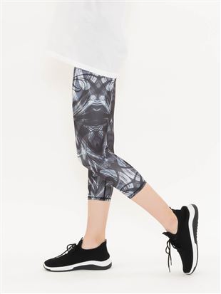 ボルテックス総柄スポーツレギンス７分丈 スポーツ チュチュアンナ Tutuanna 公式通販サイト