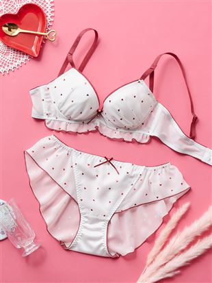 谷間 シュガリハートブラセット 下着 インナー チュチュアンナ Tutuanna 公式通販サイト