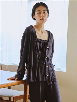 ロングパンツ 無地ルームウェア 3点セット|