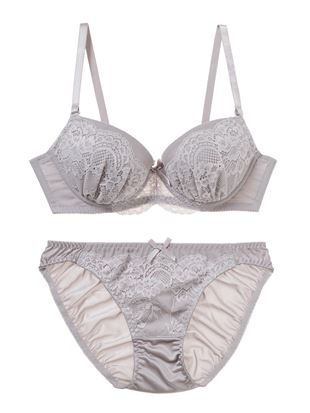 シアーレースブラ&ショーツセット|ワイヤー入りのブラ&ショーツセット