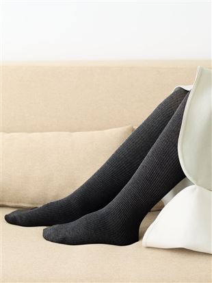 リブバルキータイツ|