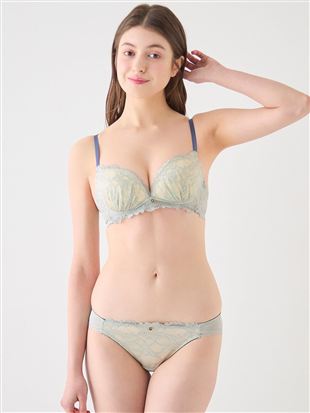 緑・グリーンのブラジャー・ブラセット | チュチュアンナ[tutuanna