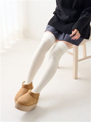 �ȍ��������ӂ��ӂ��؂�ւ����u�I�[�o�[�j�[�\�b�N�X60cm��b�I�[�o�[�j�[�E�j�[�n�C�\�b�N�X